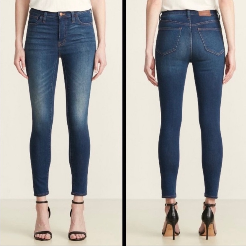 MADEWELL Magic Pocket 9" Mid-Rise Skinny Jeans Campton Wash size 24 NEW